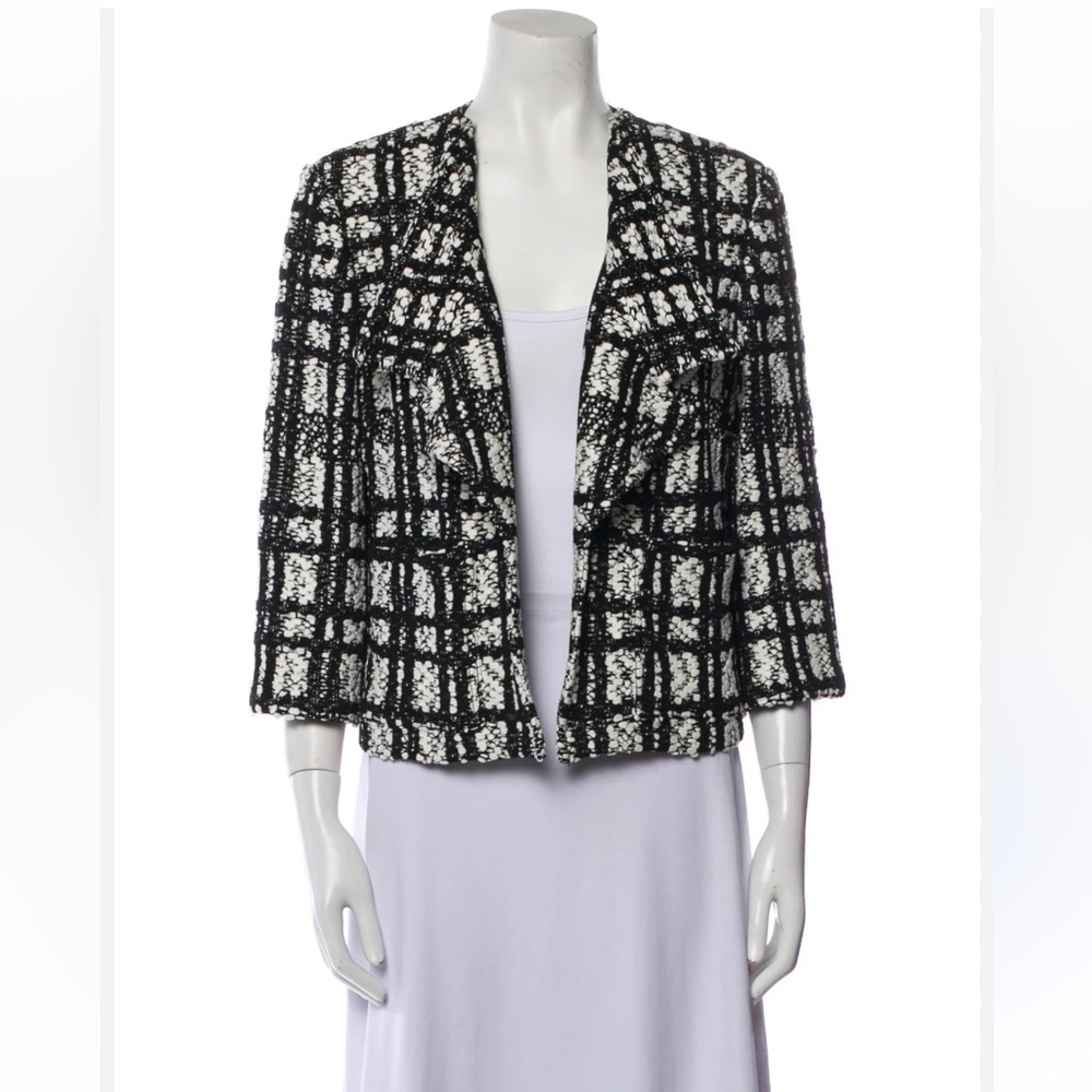 ST. JOHN Tweed Pattern Jacket - Picture 4 of 11